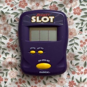 Pocket Slot Handheld Game - Purple 1997